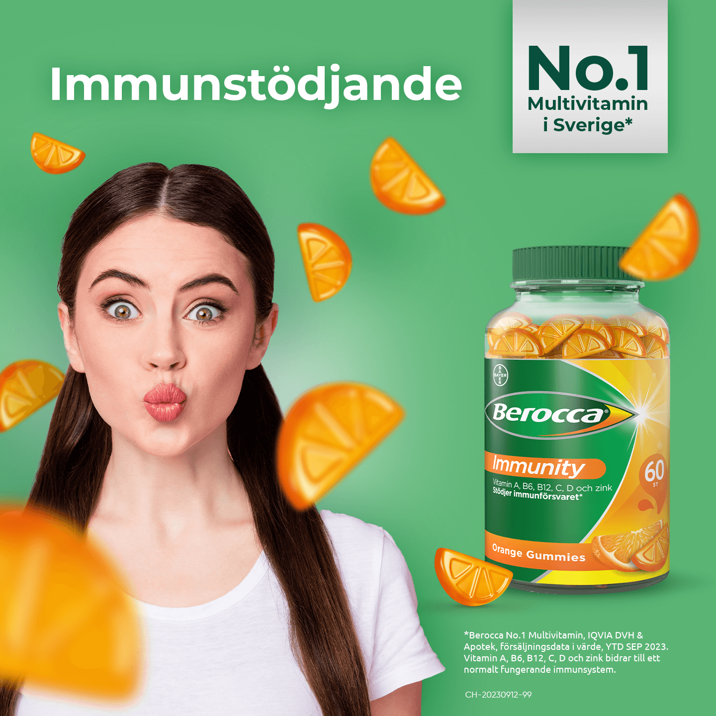 Berocca Immunity Gummies 