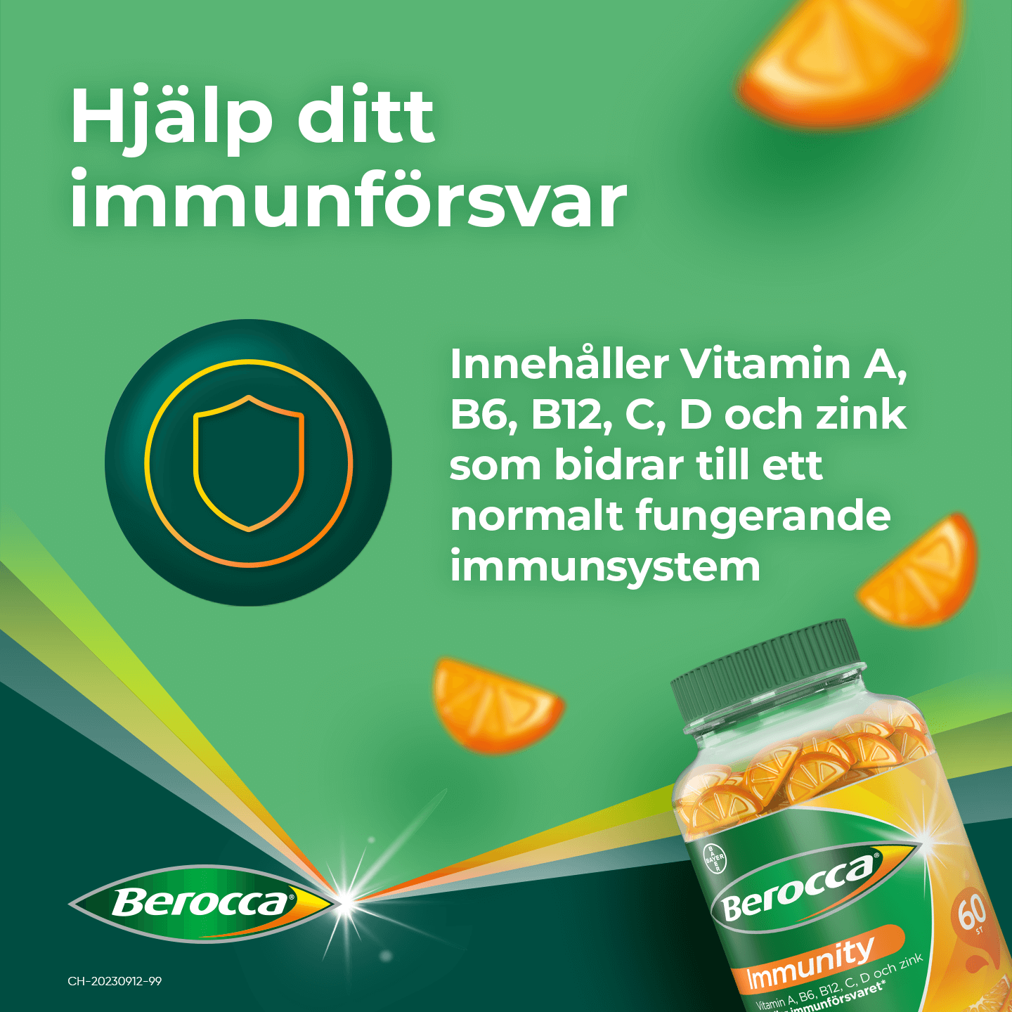 Berocca Immunity Gummies 