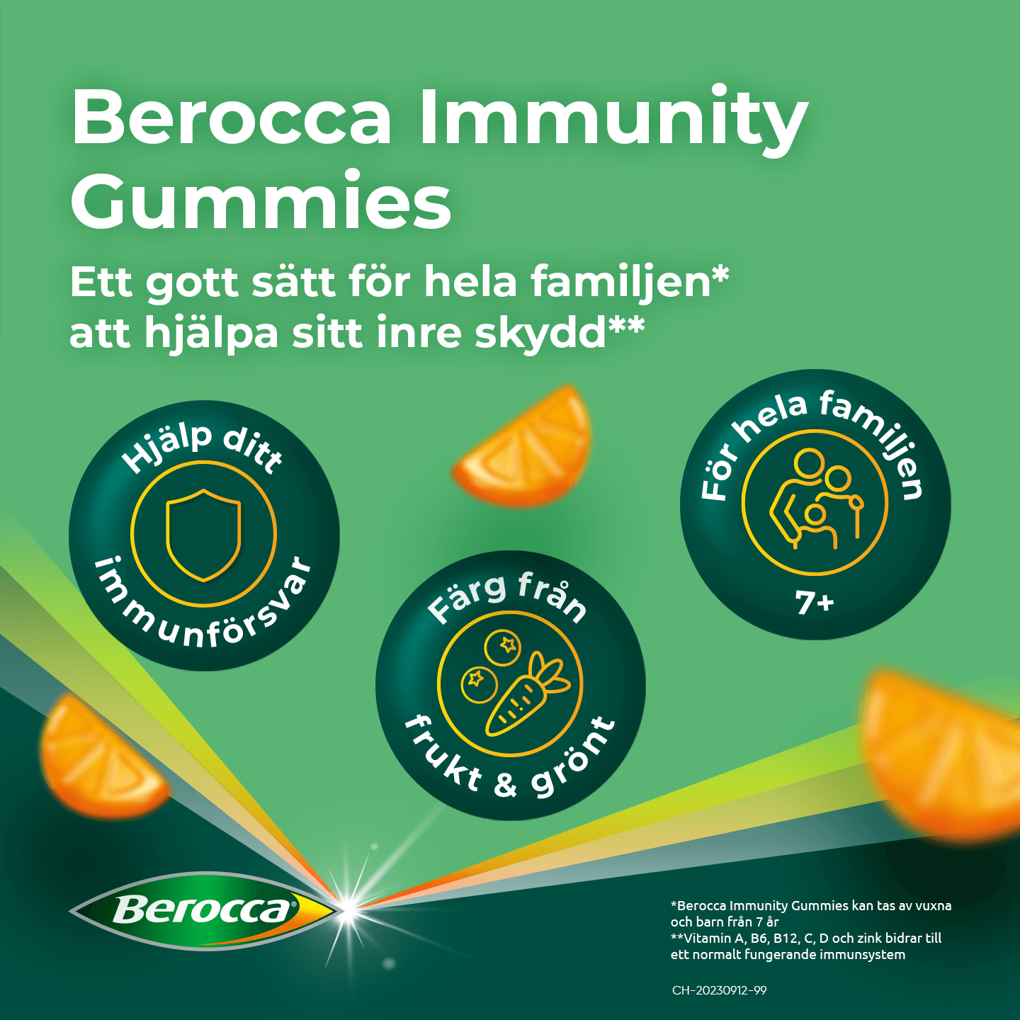 Berocca Immunity Gummies 